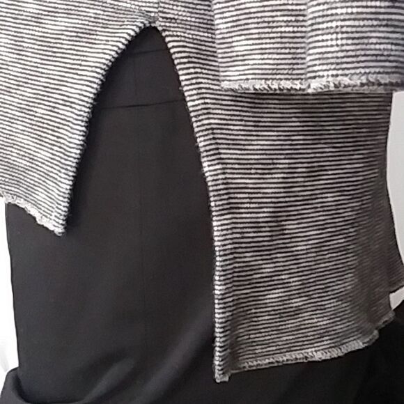 Zara Trafaluc Top Charcoal Striped Heathered - Picture 5 of 10